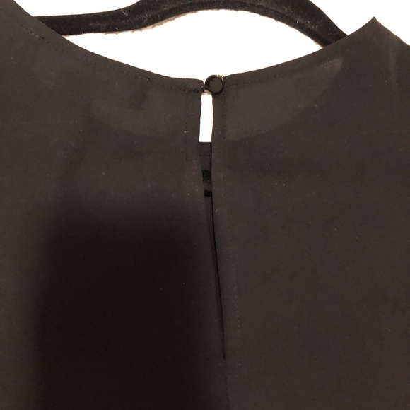 Forever 21 black blouse size 0X - Picture 5 of 10